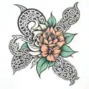 Amir prayed tattoo design idea