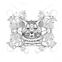 Anna tattoo design idea