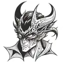 devilman crybaby tattoo design idea