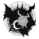 devilman crybaby tattoo design idea