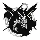 devilman crybaby tattoo design idea