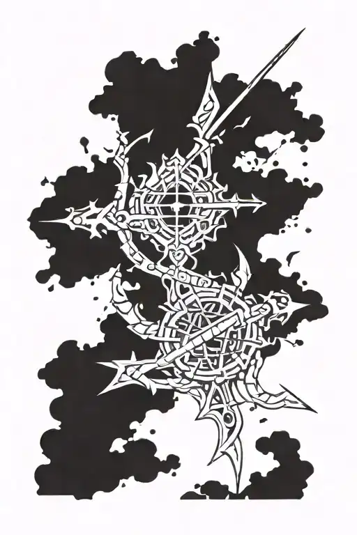 Broken Sword art online tattoo design idea