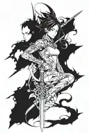 Broken Sword art online tattoo design idea