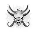 Demon slayer tattoo design idea