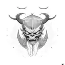 Demon slayer tattoo design idea