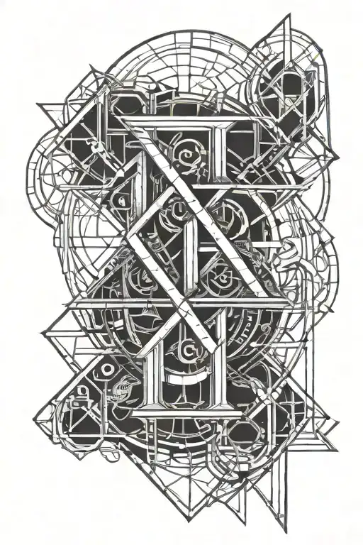 Roman numeral 3 tattoo design idea