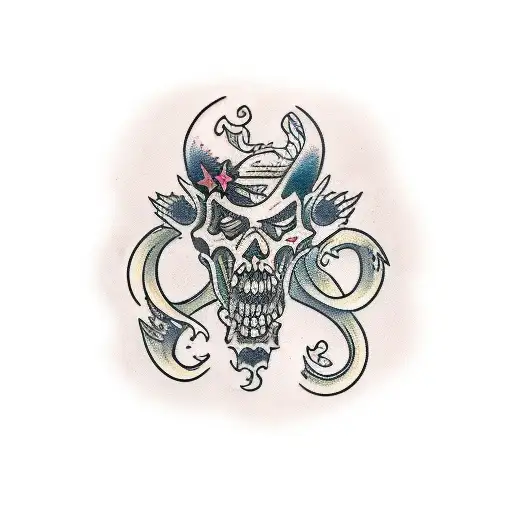 chaos tattoo design idea