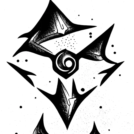 skyrim galaxy tattoo design idea