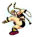 killer bee tattoo design idea