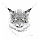randonee skiing  tattoo design idea