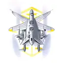 RAF plane memorial tattoo design idea