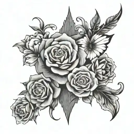 commit to excellence tattoo design idea