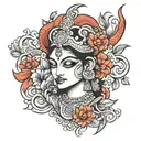 Anjana Arjun tattoo design idea