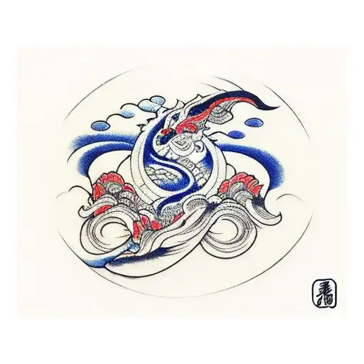 Aikido and Judo  tattoo design idea