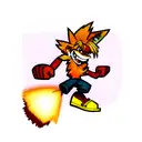 crash bandicoot tattoo design idea