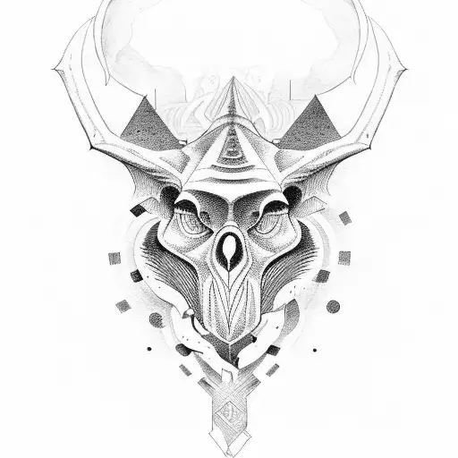 Moloch  tattoo design idea
