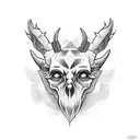 Moloch  tattoo design idea