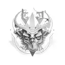 Moloch  tattoo design idea