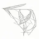 Pectoral tattoo design idea