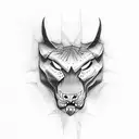 pantera  tattoo design idea