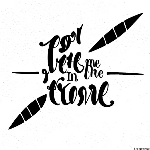 Bible quote  tattoo design idea