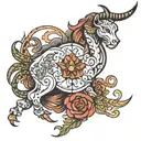 Cancer Taurus Leo Scorpio   tattoo design idea