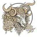 Cancer Taurus Leo Scorpio   tattoo design idea