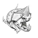 Skyrim and pokemon tattoo design idea