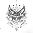 Skyrim and pokemon tattoo design idea