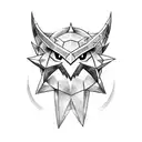 Skyrim and pokemon tattoo design idea