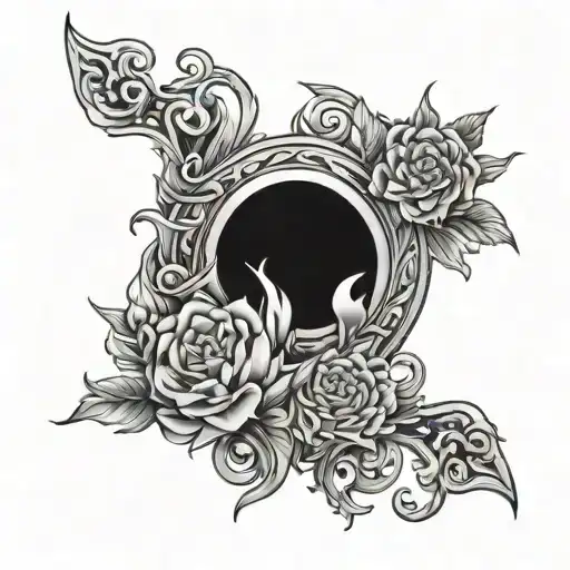 Blaze name tattoo tattoo design idea