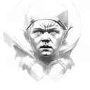 Thor com martelo tattoo design idea