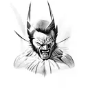 Wolverine  tattoo design idea