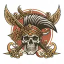 spartacus tattoo design idea