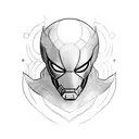 Comic marvel tattoo design idea