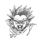 dragon ball z tattoo design idea
