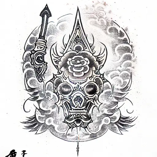 Ace of Spades tattoo design idea