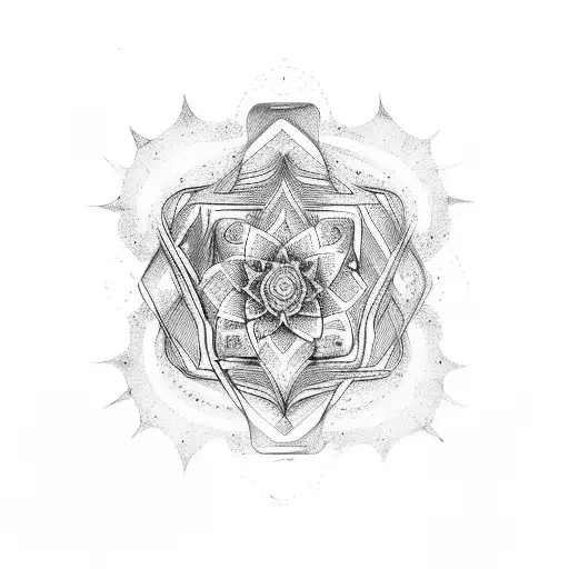 aloe tattoo design idea