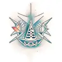 aloe tattoo design idea