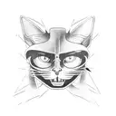 F14 tomcat fighter jet tattoo design idea