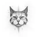 F14 tomcat soaring through the clouds tattoo design idea