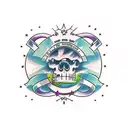 borderline personality disorder representation  tattoo design idea
