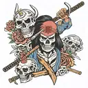 Casey Jones tattoo design idea