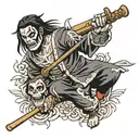 Casey Jones tattoo design idea