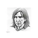 severus snape tattoo design idea