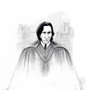 severus snape tattoo design idea