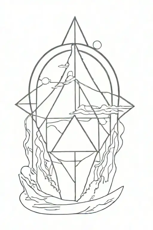 tame impala the slow rush tattoo design idea