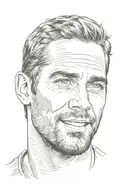 paul walker tattoo design idea