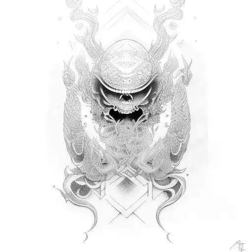 rengoku kyogyro tattoo design idea