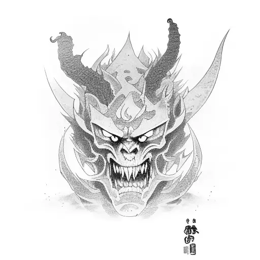 rengoku demon slayer tattoo design idea